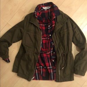 Old Navy Linen-Blend Field Jacket